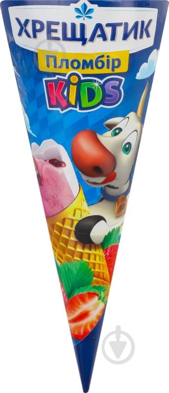 Мороженое Хрещатик Клубника-ваниль Kids 80 г - фото 1