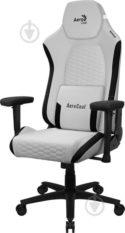 Кресло AeroCool Crown Leatherette Moonstone White белый - фото 8
