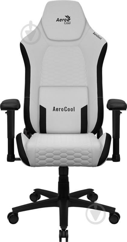Кресло AeroCool Crown Leatherette Moonstone White белый - фото 1