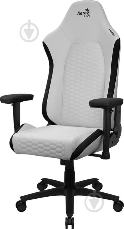 Кресло AeroCool Crown Leatherette Moonstone White белый - фото 5