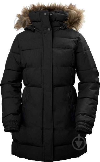 Куртка-парка жіноча зимова Helly Hansen W BLUME PUFFY PARKA 54430_991 р.L чорна - фото 1