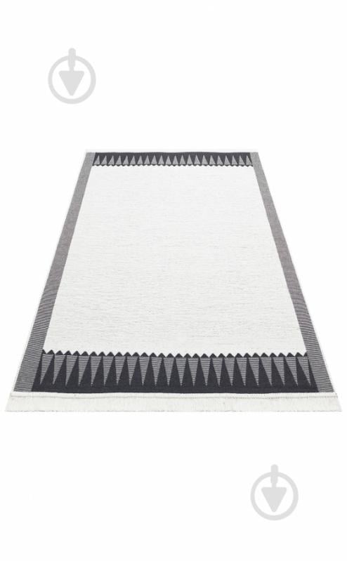 Ковер Ekohali Arya AR 22 White Black 120x180 см двусторонний - фото 2