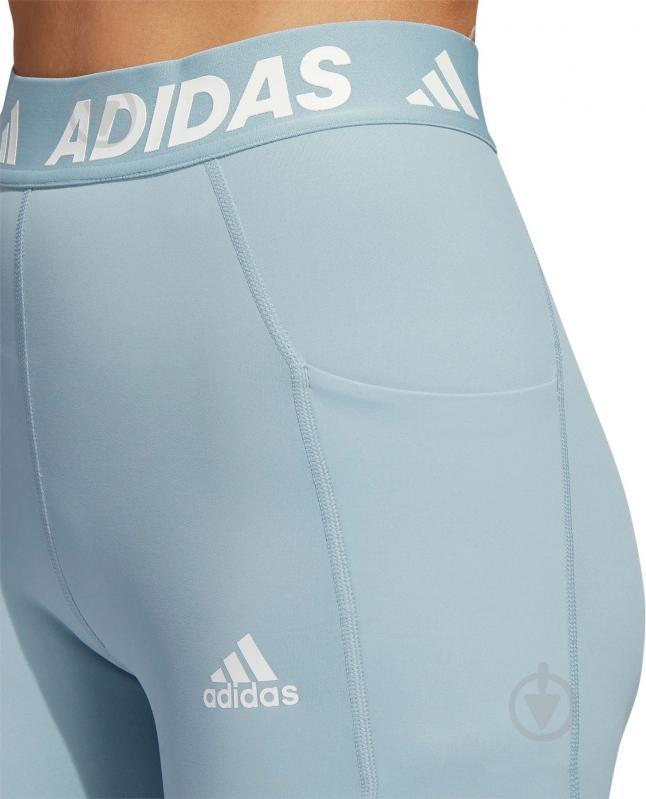 Лосины Adidas HD4492 р.L голубой - фото 4