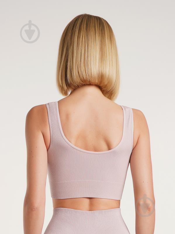Топ Giulia Top rib burnished lilac р.S/M розовый - фото 2 Топ Giulia Top rib burnished lilac р.S/M розовый - фото 2
