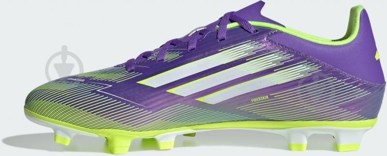 Бутсы Adidas F50 CLUB FG/MG JI0043 р.44 2/3 фиолетовый - фото 2 Бутсы Adidas F50 CLUB FG/MG JI0043 р.44 2/3 фиолетовый - фото 2