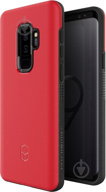 Чохол Patchworks LEVEL ITG для Samsung Galaxy S9 Plus red - фото 1