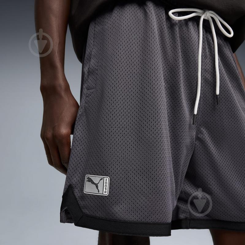 Шорты Puma Represent Short II Galactic Gray 63580201 р. M серый - фото 5 Шорты Puma Represent Short II Galactic Gray 63580201 р. M серый - фото 5