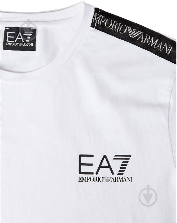 Футболка EA7 JERSEY_T-SHIRT 6GPT13-PJ20Z-1100 р.S білий - фото 3