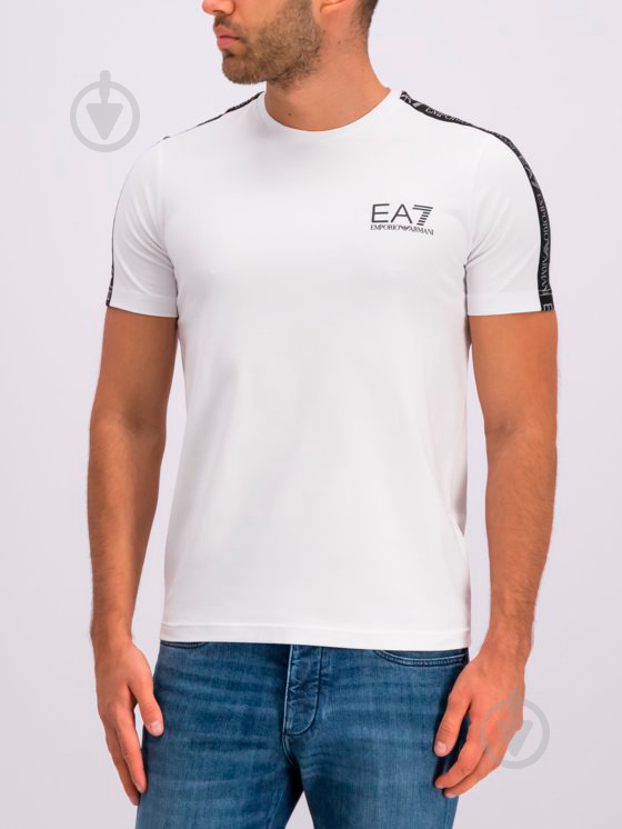 Футболка EA7 JERSEY_T-SHIRT 6GPT13-PJ20Z-1100 р.S білий - фото 6