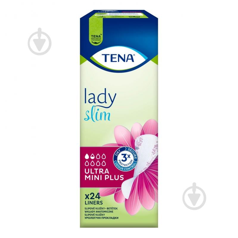 Прокладки урологические Tena Lady Slim Ultra Mini Plus 24 шт. - фото 2