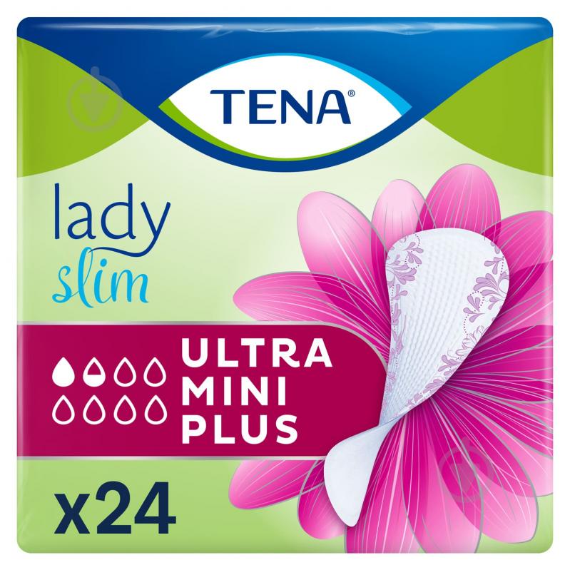 Прокладки урологические Tena Lady Slim Ultra Mini Plus 24 шт. - фото 1