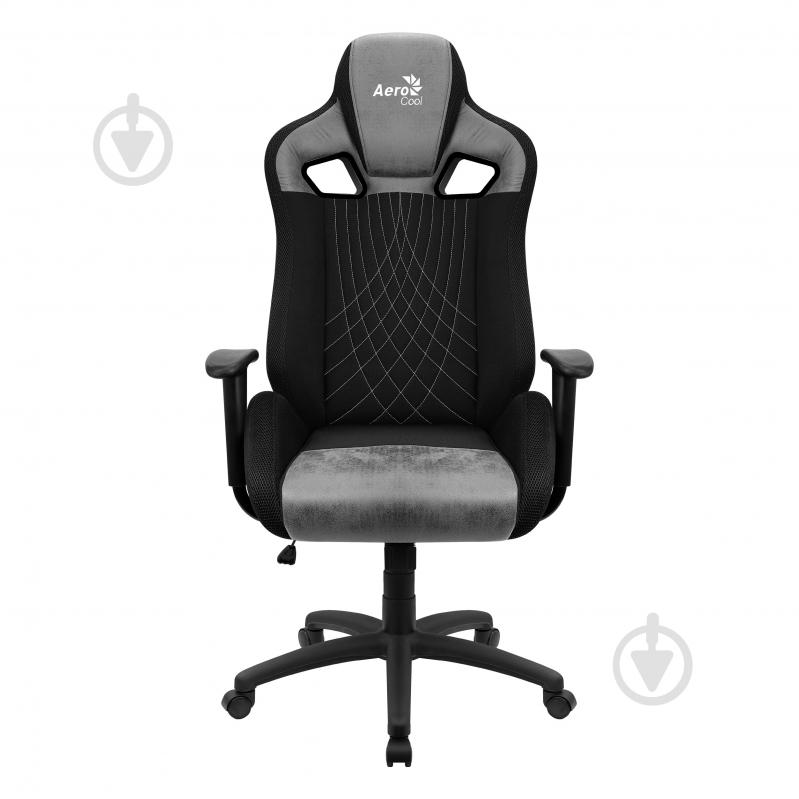 Кресло AeroCool Earl Stone Grey серо-черный - фото 8