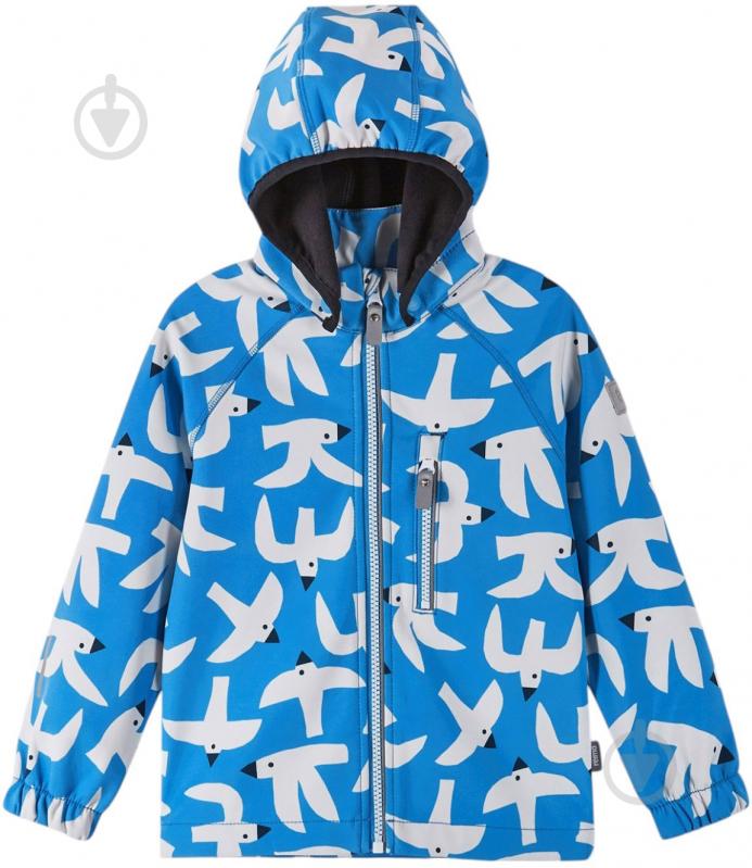 Куртка для мальчиков Reima Softshell Vantti р.140 синий 5100009B-6399 - фото 1 Куртка для мальчиков Reima Softshell Vantti р.140 синий 5100009B-6399 - фото 1