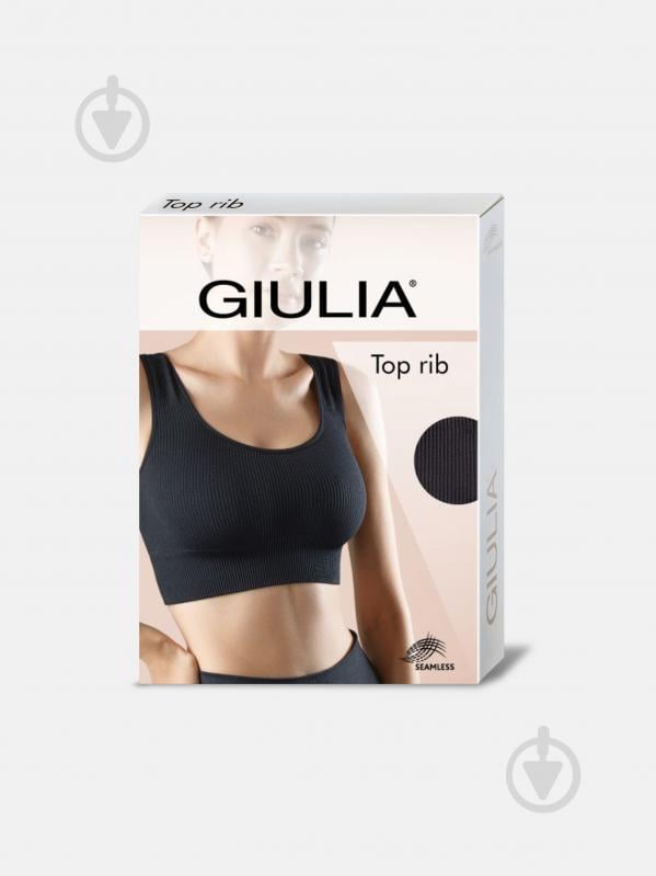 Топ Giulia Top rib sky blue р.S/M голубой - фото 4 Топ Giulia Top rib sky blue р.S/M голубой - фото 4