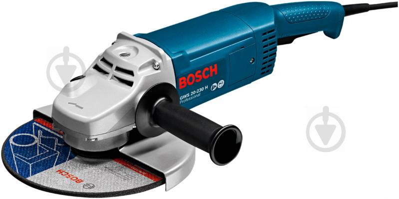 Болгарка (угловая шлифмашина) Bosch Professional GWS 20-230 H 0601850107 - фото 1