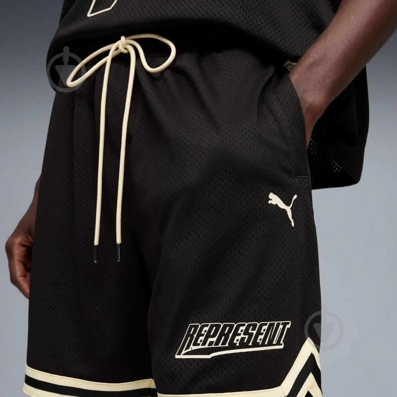 Шорты Puma Represent Short I Black 63580101 р. M черный - фото 2 Шорты Puma Represent Short I Black 63580101 р. M черный - фото 2
