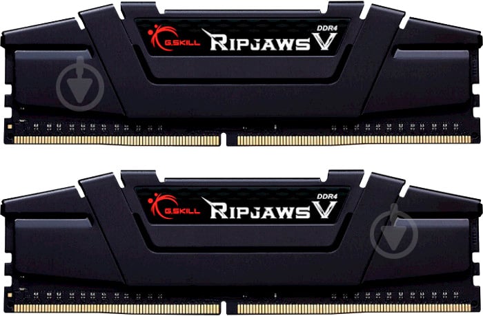 Оперативна пам'ять G.Skill DDR4 SDRAM 32 GB (2x16GB) 3600 MHz (F4-3600C18D-32GVK) Ripjaws V - фото 1