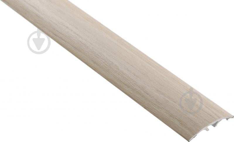 Порожек алюминиевый гладкий King Floor П10 40х900 мм ясень светлый - фото 1 Порожек алюминиевый гладкий King Floor П10 40х900 мм ясень светлый - фото 1