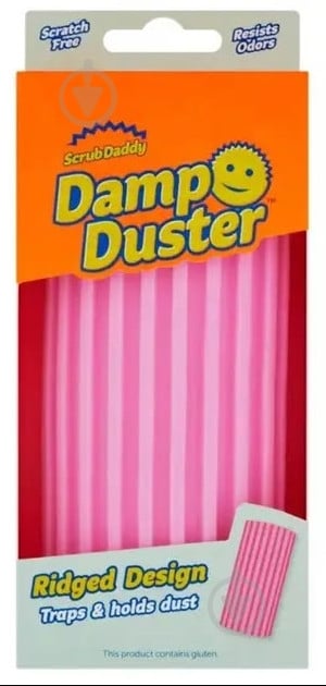 Губка для плитки Scrub Daddy Dump Duster розовая 1 шт. - фото 2