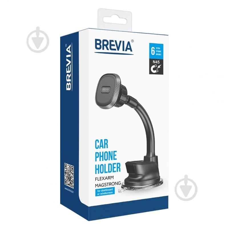 Держатель для мобильного телефона Brevia 48460 черный - фото 3 Держатель для мобильного телефона Brevia 48460 черный - фото 3