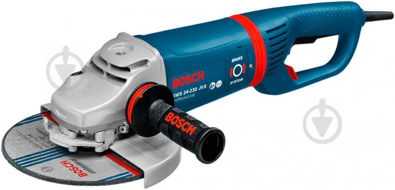 Болгарка (кутова шліфмашина) Bosch Professional GWS 24-230 JVX 0601864504 - фото 1