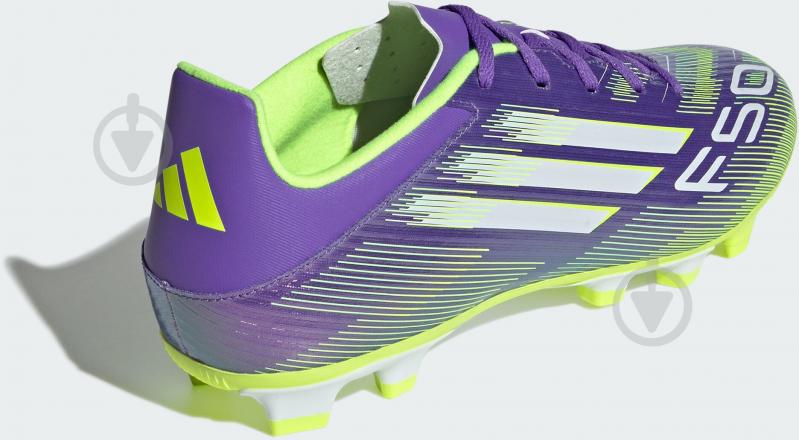 Бутсы Adidas F50 CLUB FG/MG JI0043 р.45 1/3 фиолетовый - фото 4 Бутсы Adidas F50 CLUB FG/MG JI0043 р.45 1/3 фиолетовый - фото 4