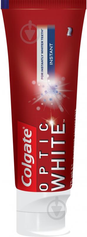 Зубная паста Colgate Optic White Мгновенный отбеливающая 75 мл - фото 2
