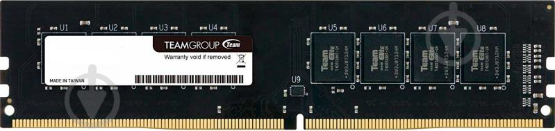 Оперативная память Team DDR4 SDRAM 8 GB (1x8GB) 2666 MHz (TED48G2666C1901) Elite - фото 1