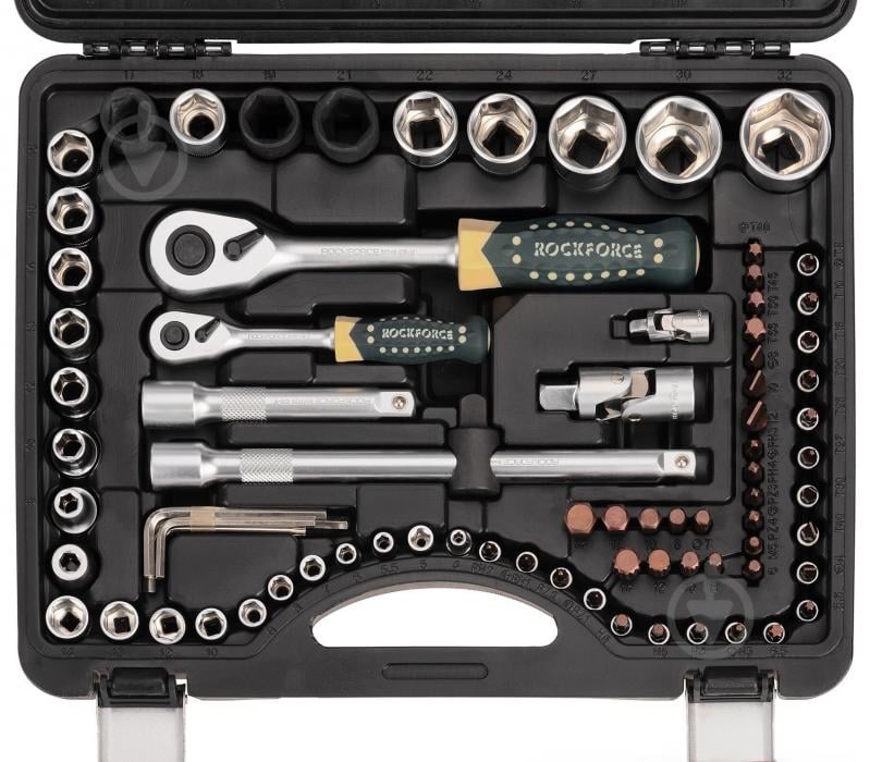 Набор ручного инструмента ROCKFORCE 100 шт. RF-4941-5 PREMIUM - фото 3