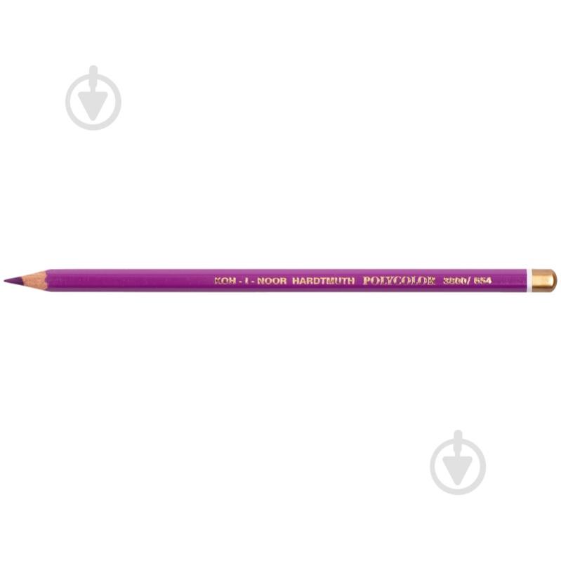 Карандаш POLYCOLOR dark reddish violet Koh-i-Noor - фото 1