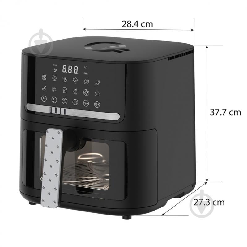 Мультипечь QUIN Air Fryer YJ-6505ADV - фото 8
