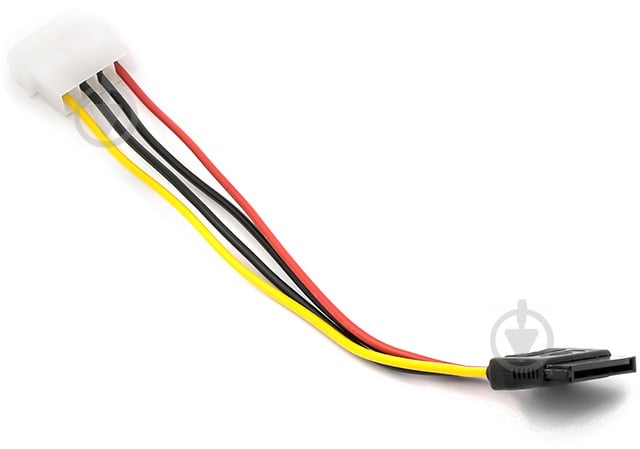 Кабель PowerPlant Molex – SATA 0.15 м - фото 1