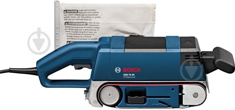 Ленточная шлифмашина Bosch Professional GBS 75 AE 0601274708 - фото 2