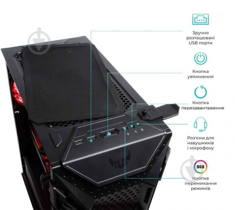 Компьютер Artline Gaming GT301 (GT301v09) black - фото 10