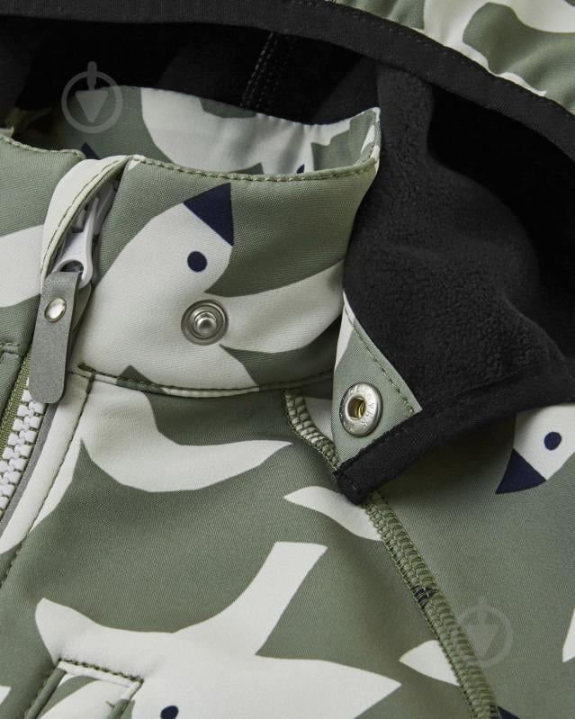 Куртка для хлопчиків Reima Softshell Vantti р.122 темно-зелений 5100009B-8924 - фото 5 Куртка для хлопчиків Reima Softshell Vantti р.122 темно-зелений 5100009B-8924 - фото 5