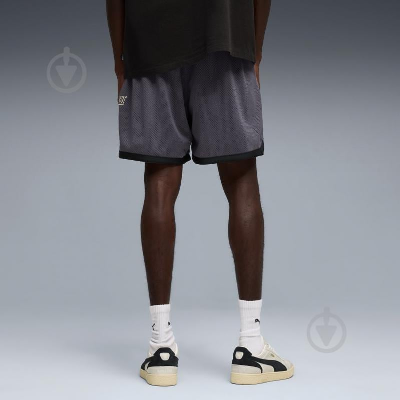 Шорти Puma Represent Short II Galactic Gray 63580201 р. S сірий - фото 4