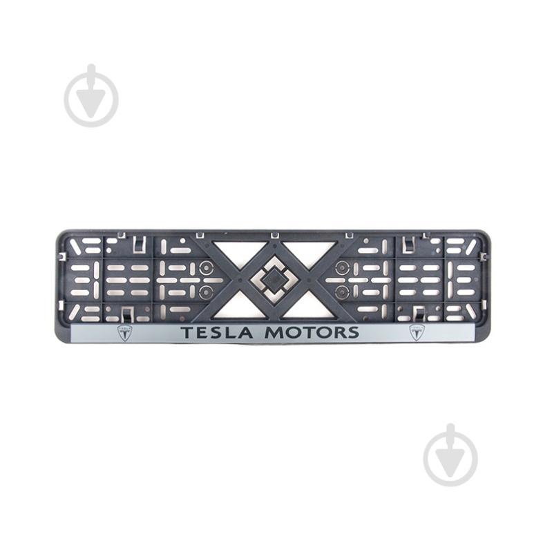 Рамка под номерной знак Bi-Plast TESLA BP-244 - фото 1 Рамка под номерной знак Bi-Plast TESLA BP-244 - фото 1