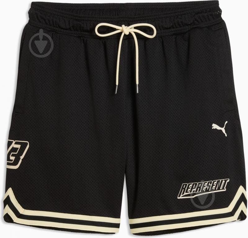 Шорты Puma Represent Short I Black 63580101 р. S черный - фото 6 Шорты Puma Represent Short I Black 63580101 р. S черный - фото 6