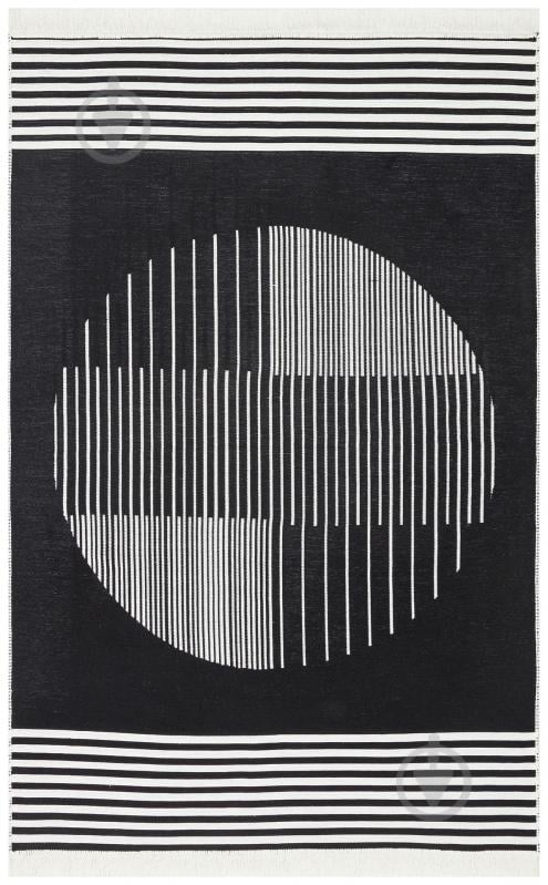 Ковер Ekohali Arya AR 25 White Black 160x230 см двусторонний - фото 2