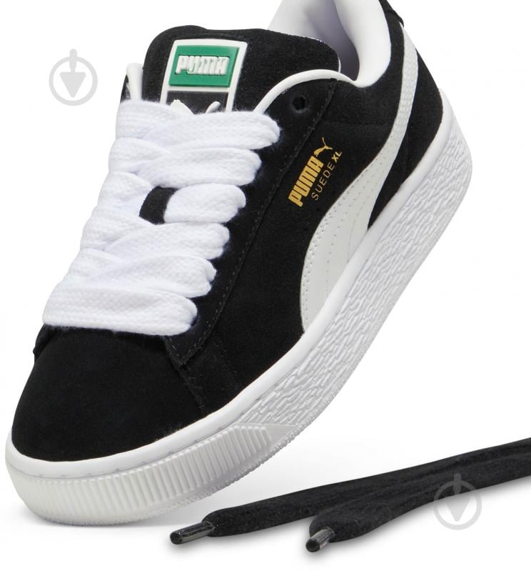 Кросівки дитячі Puma SUEDE XL JR 39657702 р.36 чорні - фото 5 Кросівки дитячі Puma SUEDE XL JR 39657702 р.36 чорні - фото 5