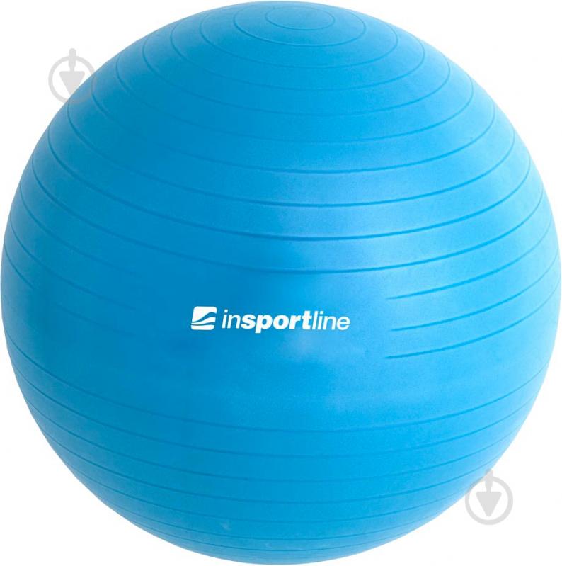 Гимнастический мяч inSPORTline Top Ball 75 см синий d75 3911-3 - фото 1