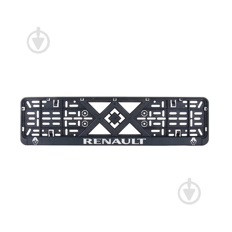 Рамка под номерной знак Bi-Plast RENAULT BP-281 - фото 1