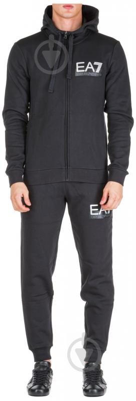 Спортивний костюм EA7 JERSEY_TRACKSUIT 6GPV57-PJ07Z-1200 р. S чорний - фото 1