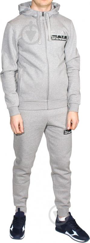 Спортивный костюм EA7 JERSEY_TRACKSUIT 6GPV57-PJ07Z-3905 р. L серый - фото 1