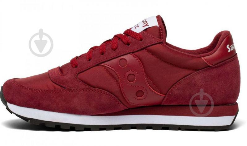 Кроссовки мужские демисезонные Saucony JAZZ ORIGINAL 2044-621s р.44 бордовые - фото 2