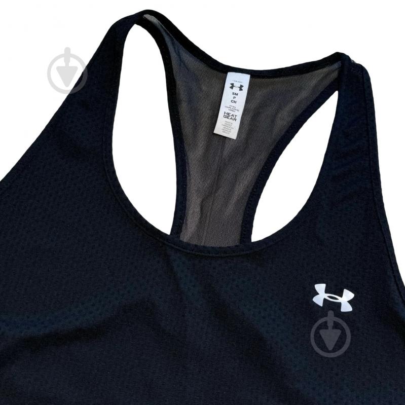 Майка Under Armour 1328962.001/black/silver р.S черный - фото 3