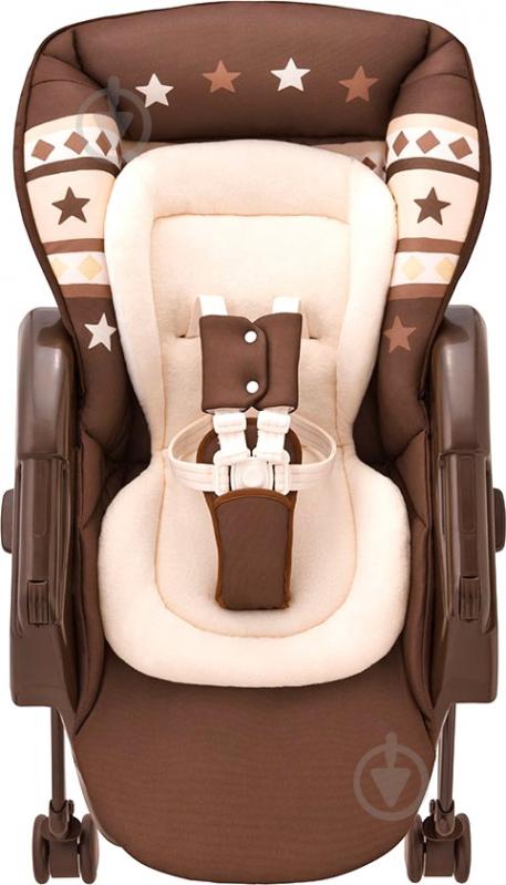 Стільчик для годування Aprica New Born A091065 коричневий - фото 3