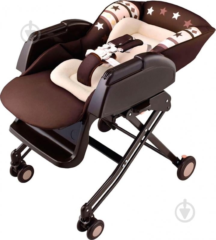Стільчик для годування Aprica New Born A091065 коричневий - фото 2