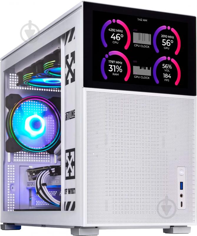 Компьютер Artline Gaming D31WHITE (D31Whitev13Win) Windows 11 Home white - фото 1 Компьютер Artline Gaming D31WHITE (D31Whitev13Win) Windows 11 Home white - фото 1