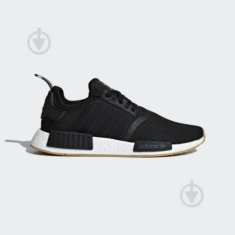 Кроссовки мужские Adidas NMD R1 B42200 р.42 2/3 черные - фото 1